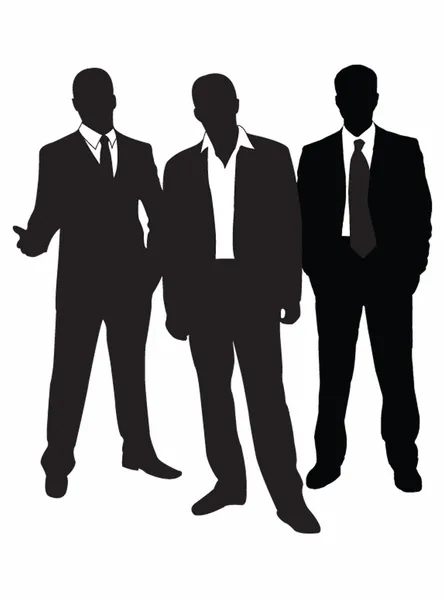 Hommes d'affaires — Image vectorielle