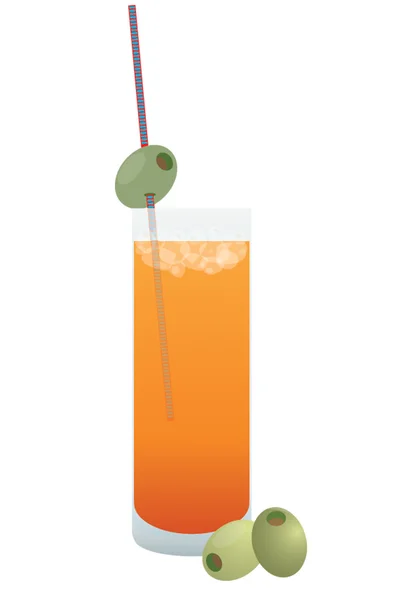 Cocktail — Image vectorielle