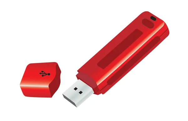 USB-pendrive — Stockvector