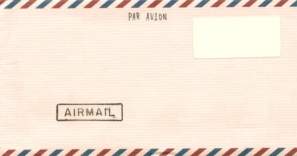 Vintage enveloppe de poste aérienne — Photo