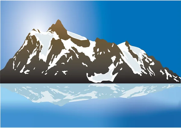 Montagnes — Image vectorielle