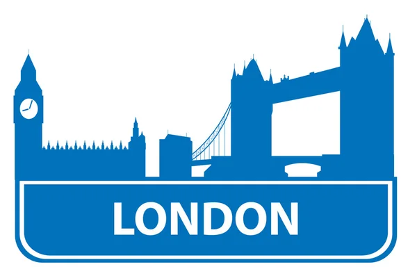 Plan de Londres — Image vectorielle