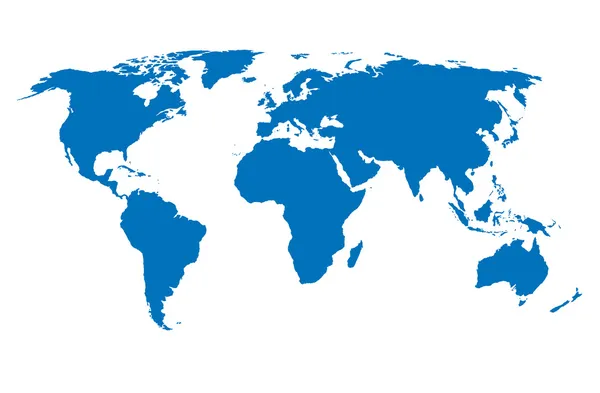World Map — Stock Vector