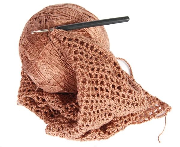 örgü ile top ve kroşe iplik