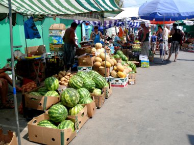 Fruit market clipart