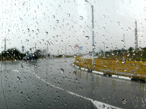 Дождь снаружи Стоковое Фото