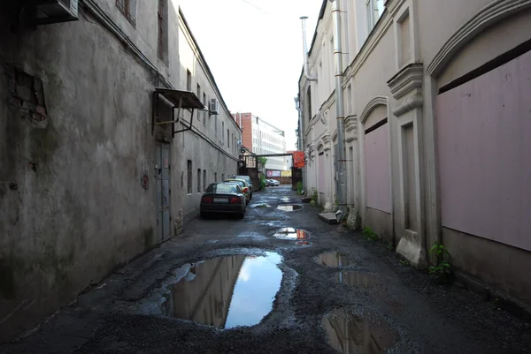 Calle en Sankt-Petersburg — Foto de Stock