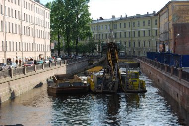 sankt-Petersburg temiz nehir