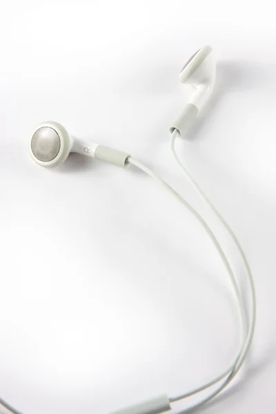 stock image White headphones