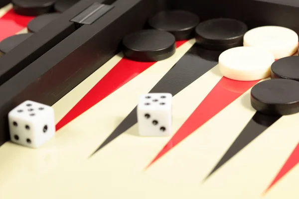 Backgammon Stockbild