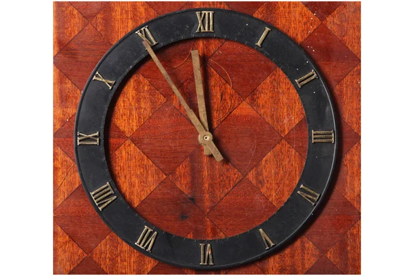Dusty vintage clock — Stock Photo, Image