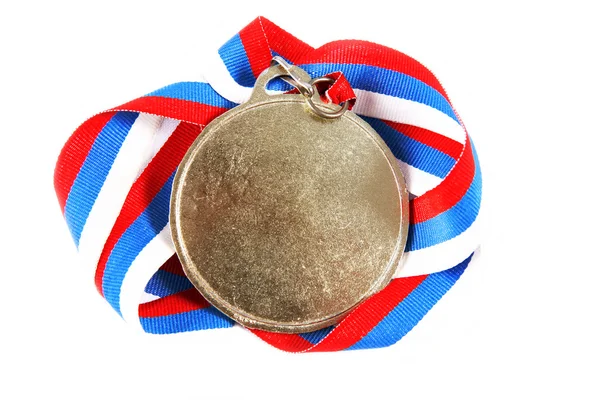 Madalya ve renkli şerit — Stok fotoğraf
