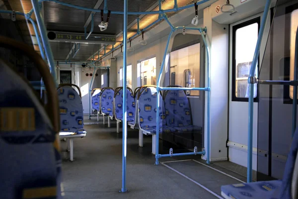 All'interno del treno moderno — Foto Stock