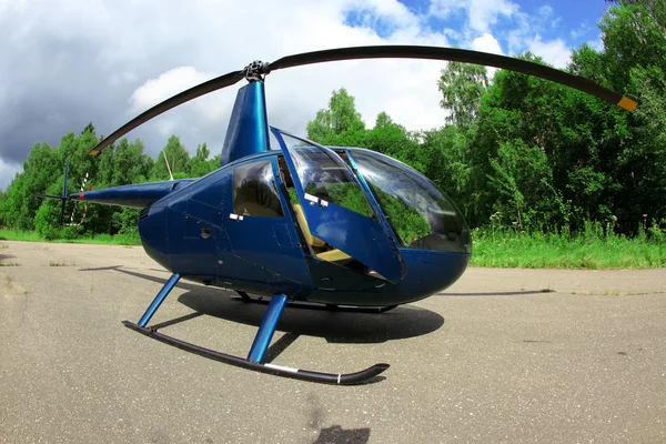 Záchranný vrtulník — Stock fotografie
