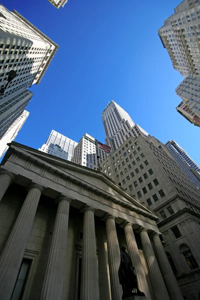 Klassische New York - Wall Street — Stockfoto