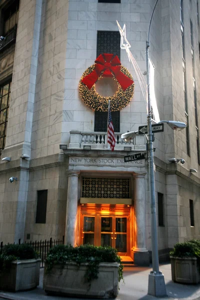 클래식 뉴욕-뉴욕 증권 거래소 — 스톡 사진