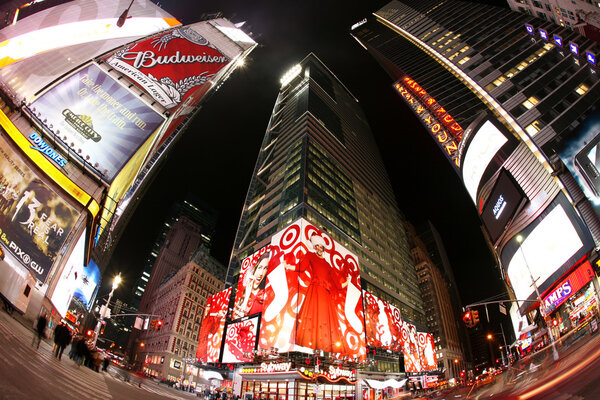 Таймс-сквер, Нью-Йорк
