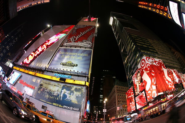 Таймс-сквер, Нью-Йорк
