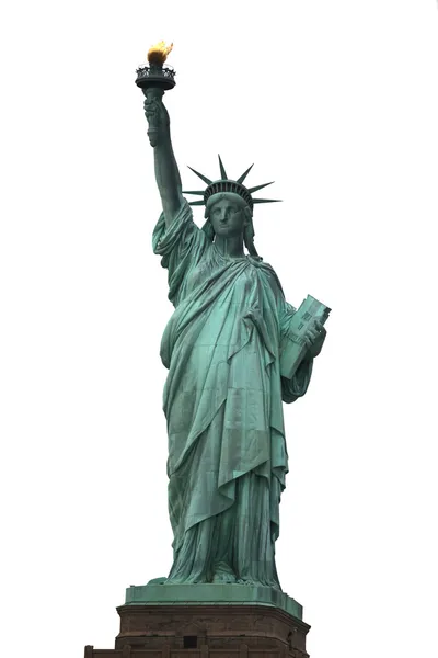 NY üzerinde beyaz izole Anıtı — Stok fotoğraf