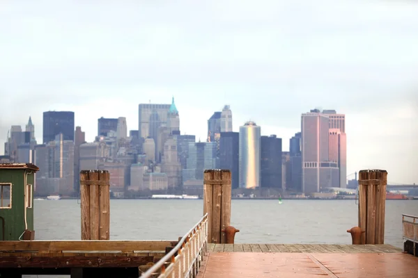 Фесикаль НИ - вид на Манхэттен с Ли — стоковое фото