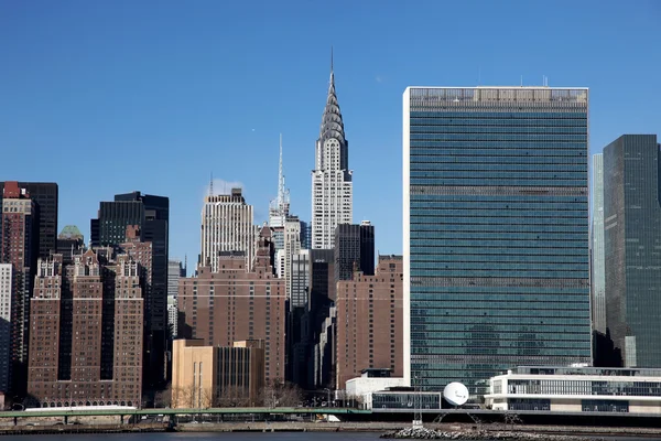 Classica New York vista a Manhattan wi — Foto Stock