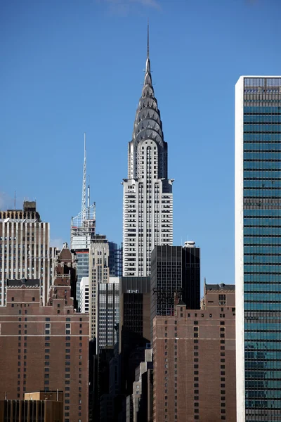Clássico Nova Iorque- vista para Manhattan wi — Fotografia de Stock