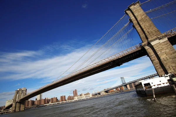 Klasszikus New York - brooklyn-híd — Stock Fotó