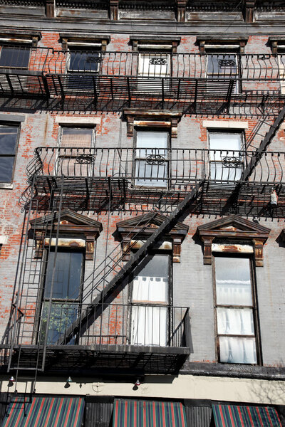 Classical NY - windows and stairways