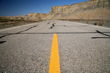 yol çöl, utah, ABD