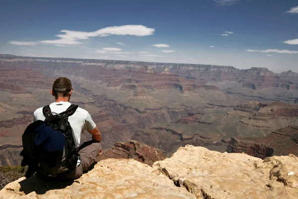 Stock image Man in Grand Canyon, Arizona, USA