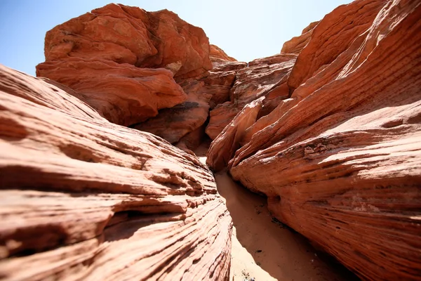 Formacje skalne w glen canyon, Stany Zjednoczone Ameryki, ari — Zdjęcie stockowe