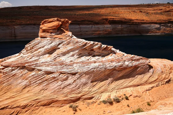 Skały w Kolorado w glen canyon b — Zdjęcie stockowe