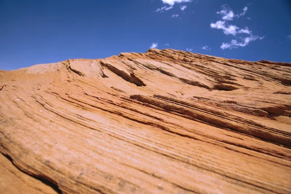Formacje skalne w horseshoe bend — Zdjęcie stockowe