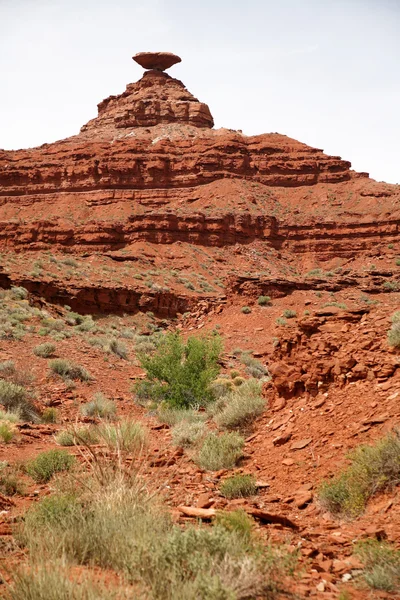 Mexický klobouk hora v Utahu a ari — Stock fotografie