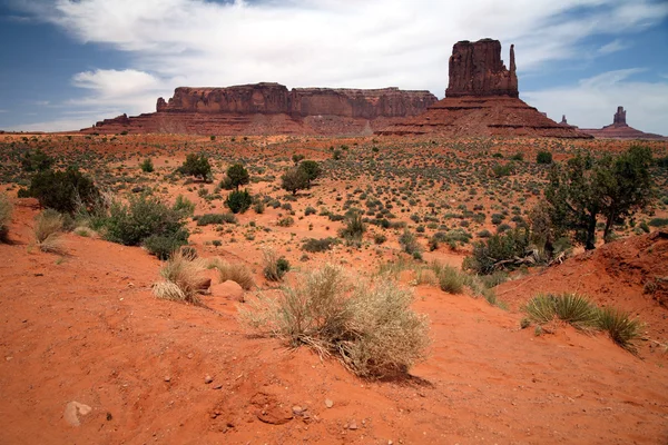 Monument valley, navajo aşiret park, ari — Stok fotoğraf