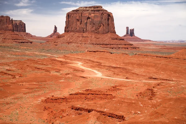 Monument Valley, Navajo Parque Tribal — Fotografia de Stock