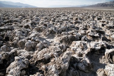 Death Valley - Devil's Golf Course clipart