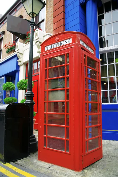 Caixa telefónica clássica de Londres — Fotografia de Stock