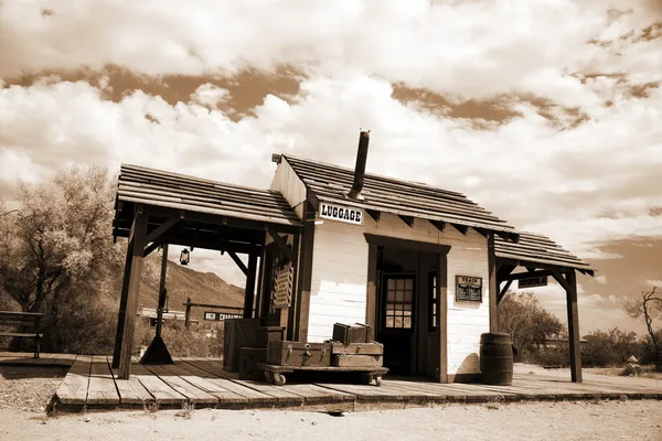 Stary dworzec kolejowy — Zdjęcie stockowe