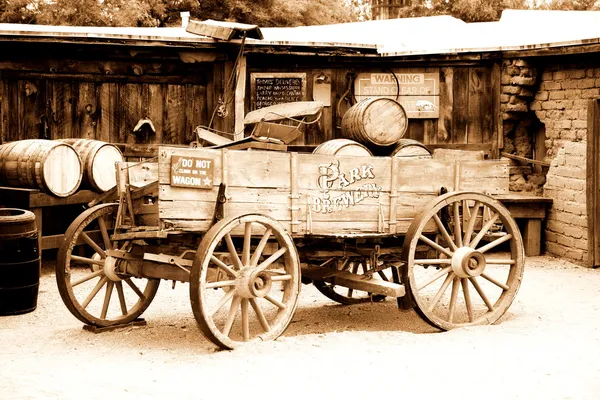 Antique american cart — Stock Photo, Image