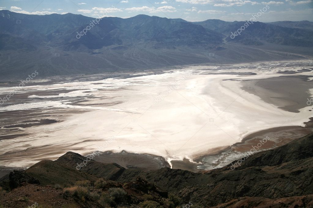 White salt fields - Death Valley nationa