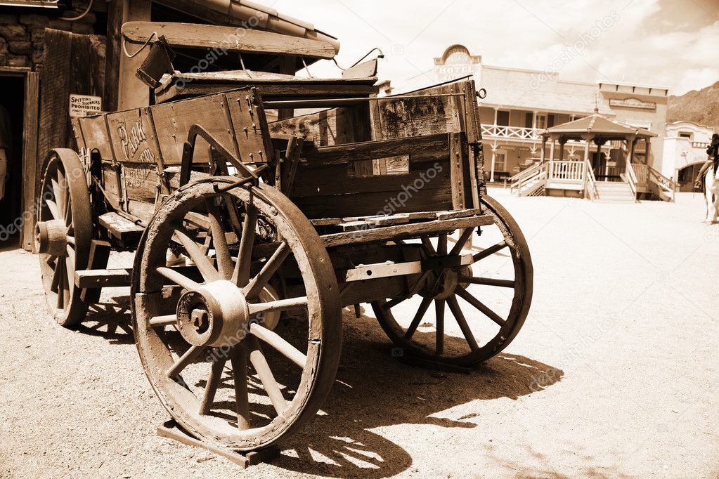 Antique american cart