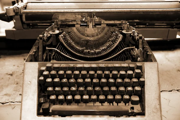 Máquina de escribir vieja — Foto de Stock