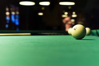 Billiards room clipart