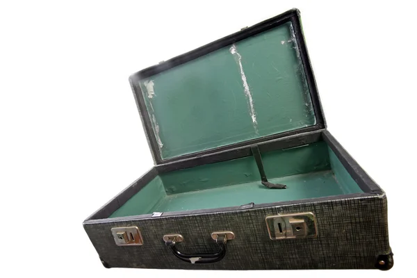 Старый чемодан для путешествий — стоковое фото