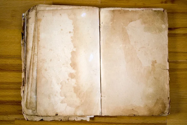 Empty vintage book — Stock Photo, Image