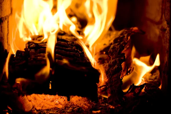 Close-up of fire — Stock Photo, Image