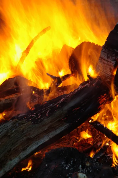 Ognia i płomieni — Zdjęcie stockowe