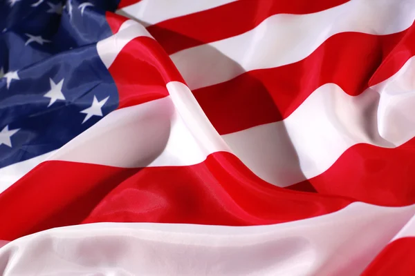Махаючи морською Прапор США з хвиля — стокове фото