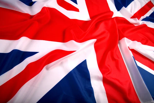 Σημαία του Ηνωμένου Βασιλείου, βρετανική σημαία, Είθε η — Φωτογραφία Αρχείου